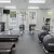 a gym with exercise equipment