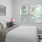 a bed in a room